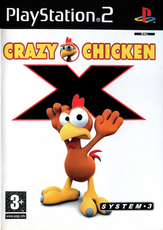 Crazy Chicken X box art for Playstation 2